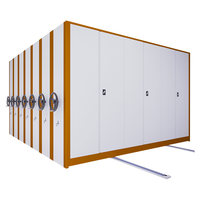 Armoire de rangement Structure KD Armoire d'archives haute densité Étagères mobiles Mezzanine Systèmes de stockage de fichiers de bureau