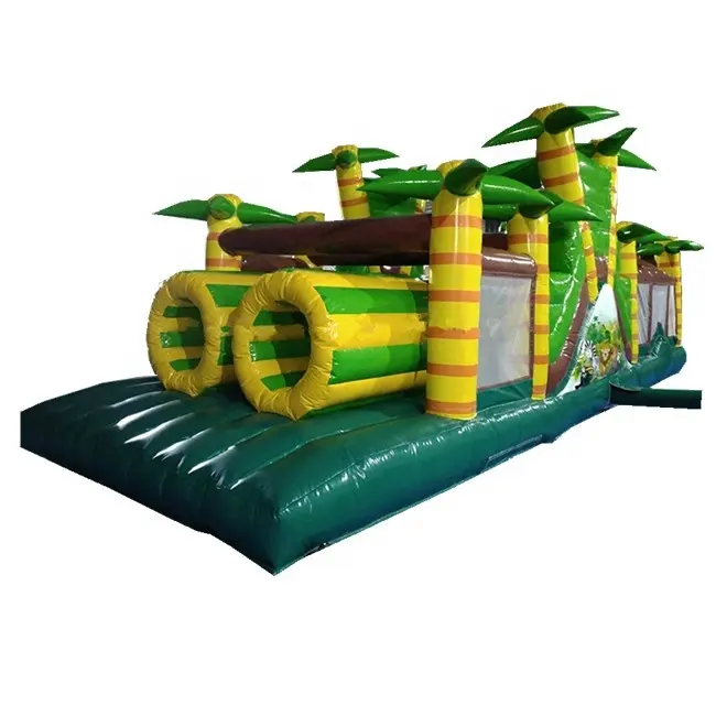 Giant Inflatable Forest Obstacle Game/Inflatable Obstacle Course Bounce House/Obstacle Race Inflatable Game For Kids and Adults