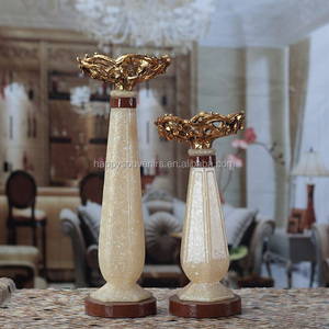 Transparente Boda Decorativo Candelabro de Bronce - Product Image 1