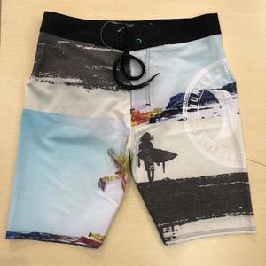 طباعة سحرية مبالغه تسمية خاصة شعار مخصص مطبوع بالجملة 4 طرق تمتد الرجال Boardshorts تصفح - Product Image 4