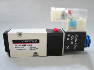 GOGO alta calidad neumática válvula solenoide puerto 1/4 "BSP <span class=keywords><strong>electrovalvula</strong></span> 5/<span class=keywords><strong>2</strong></span> vías - Product Image 3