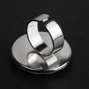 1 pièces D'art D'ongle De Beauté Équipement Clair Verre Bague Palette Ongles Manucure Outils À Ongles Peinture Pigmentée Palette - Product Image 5