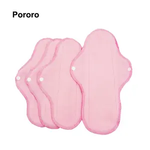 Usine fournisseur serviettes hygiéniques 4 pcs rose femmes tampons ensemble plus Offre Spéciale afrique