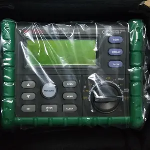 断路器 RCD Loop 测试仪表脱扣时间和电流 V Freq USB MS5910