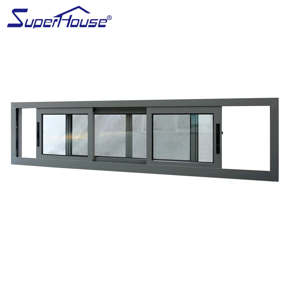 Superhouse círculo janela cozinha melhor preço janela hotel liga de alumínio deslizante dobrável janela de fibra de vidro tela