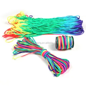 OEM 550 Paracord Parachute Cord Lanyard Tent Rope Guyline Mil Spec Type III 7 Strand 31M 100FT For Hiking Camping 279 Colors