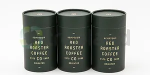 Bao Bì Cà Phê Ưa Thích Hộp Tùy Chỉnh Hộp Giấy Hình Trụ - Product Image 3
