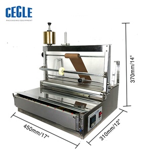 Mini machine à emballer du papier pour l'emballage de <span class=keywords><strong>cosm</strong></span>étiques, machine à emballer manuelle en cellophane - Product Image 2