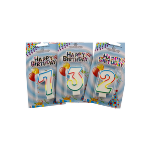 Vela con número de oro de cumpleaños al por mayor - Product Image 2