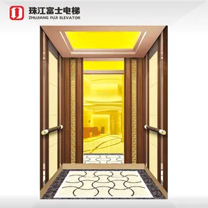 ZhujiangFuji CE 自动门电梯 10 人商务乘客电梯