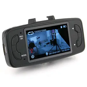 gs9000 전체 hd1080p 비디오 자동차 DVR 카메라 GPS H를. 264 GPS 및 g- 센서 루프 레코딩 자동차 대시 카메라
