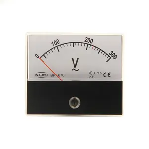 BP-670 Laboratory 0-300v AC Voltmeter Ammeter AC300V For Machinery Equipment