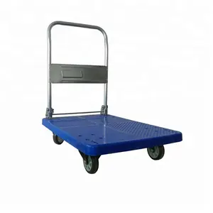 Vier Wiel Licht Gewicht Opvouwbare Plastic Hand Truck Master Tow Dolly Voor Koop Hotel En Restaurant Trolley