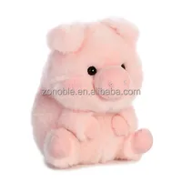 인기있는 박제 동물 장난감 사랑스러운 봉제 돼지 장난감 핑크 애완 동물 돼지 부드러운 미니 돼지 결혼식