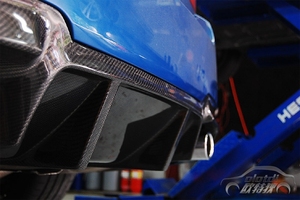 DTM estilo fibra de carbono tope posterior labio Fin Spoiler Winglet del divisor del difusor para <span class=keywords><strong>BMW</strong></span> F10 M5 <span class=keywords><strong>2012</strong></span>-2017 - Product Image 6