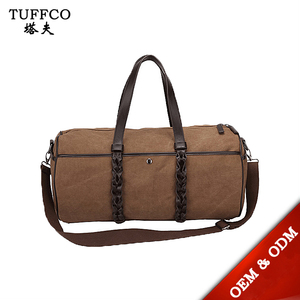 Marca OEM negro viaje del equipaje bolsa impermeable deportes bolsa de lona de rodadura - Product Image 1