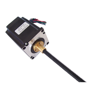 Sumtor tùy chỉnh nema23 tuyến tính thiết bị truyền động 300 mét dẫn vít lai động cơ bước - Product Image 6