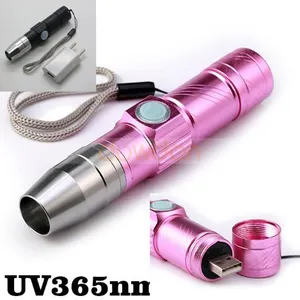 Hadiah Colokan Gratis Detektor Giok UV Cahaya Hitam Kualitas Tinggi 365nm Senter UV USB