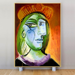 Toile d'art mural moderne, reproduction abstraite de <span class=keywords><strong>Picasso</strong></span>, peinture à l'huile de Dafen - Product Image 6