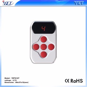 Control remoto de 5 botones para aplicación en casa, 2017 mhz, YET2127, 433 - Product Image 3