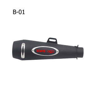51mm universel moto <span class=keywords><strong>Scooter</strong></span> tuyau d'échappement moteur silencieux Pot <span class=keywords><strong>Silence</strong></span> pour M4 pour la plupart Motocross Dirt Bike - Product Image 3