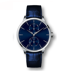 패션 남자 가죽 스트랩 OEM 스테인리스 시계 - Product Image 2