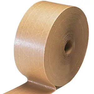 Water Activated Reinforced Kraft Paper Gummed Tape