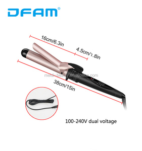 Gold Automatic <strong>Hair</strong> <strong>Curler</strong> <strong>Hair</strong> Curling Iron <strong>Machine</strong> 6 in 1 <strong>Hair</strong> Wand Rollers - Product Image 3