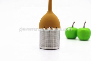 Food Grade Safe Custom Lovely Elk Shape Stainless Steel Silicone Silicon <strong>Tea</strong> Infuser Strainer Filter <strong>Diffuser</strong> - Product Image 3