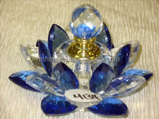 Verfijnd Lotus Kristal Parfum Fles In High-End Wieden Gift MH-X0630