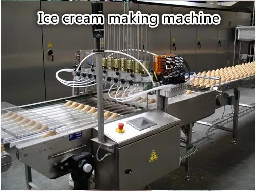 Automático de hielo crema línea de procesamiento/barato/hielo crema/máquina de yogur helado de la planta
