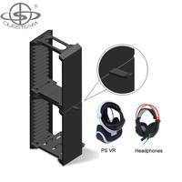 Kit de support de rangement CD multifonction, en ABS, pour jeux PS4
