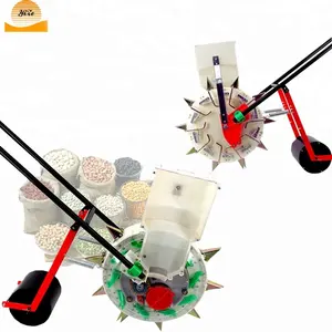 Hand push seeder manual sunflower cotton seed planter for peanut corn mung bean seed planting machine