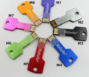 Key Shape usb flash drive 64GB U disk 32GB Gift pendrive 16GB 8GB 4GB multicolor pen drive memory stick