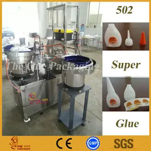 Tofsc- 502 changzhou 502 souper. colle. remplissage et de bouchage machine monobloc