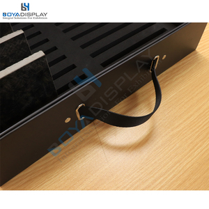 Oem/ODM tùy chỉnh biểu tượng kích thước cầm tay lưu trữ mới thạch anh đá Mẫu cuốn sách vali từ thạch anh gạch mẫu hộp - Product Image 4