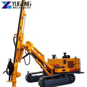 Phiên Bản Nâng Cao Đất Di Động Downhole Đá Cứng DTH Búa Crawler Khoan Rig