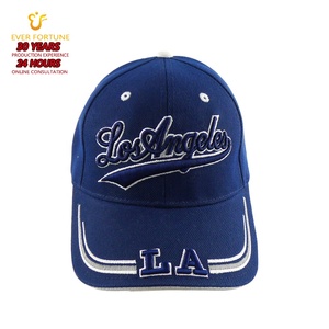 Casquette de baseball de haute qualité, design élégant, logo Los Angeles <span class=keywords><strong>brodé</strong></span> en 3D, visière pré-courbée personnalisée, 6 panneaux, casquette rigide, sport - Product Image 5