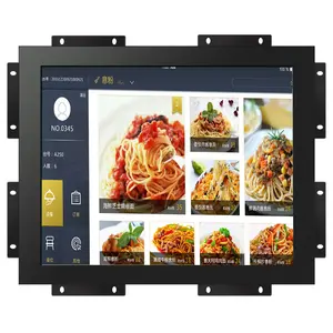 Sinar Matahari Readlable Tahan Air Layar Sentuh 1000 Nits untuk 1500 Nits OPEN FRAME Monitor Layar Sentuh