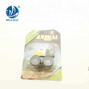 Regalo de la promoción al por mayor juguetes animal cabeza <span class=keywords><strong>mini</strong></span> pull back coche con 4 estilo variado - Product Image 3