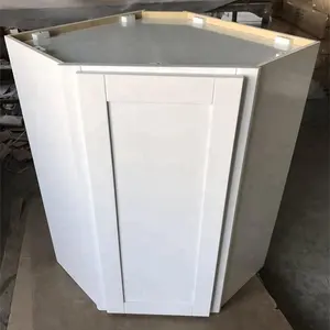Mezclador de madera de abedul estilo moderno RTA gris armario de cocina Modular directamente de fábrica