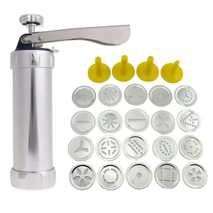 Cookie Maker Set Edelstahl Cookie Press Gun Kit