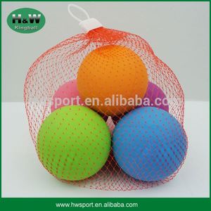 Pink Colour Cheap Price Hollow Rubber <strong>Bouncing</strong> <strong>Ball</strong> - Product Image 2