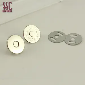 18*2mm strong magnetic bag magnetic closure button