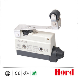 Venta Caliente AZ-7124 Tipo de Corta Bisagra Palanca de Rodillo 10A 250VAC Horizontal Interruptor de Límite - Product Image 1