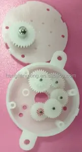 Small plastic reduction gearbox for design