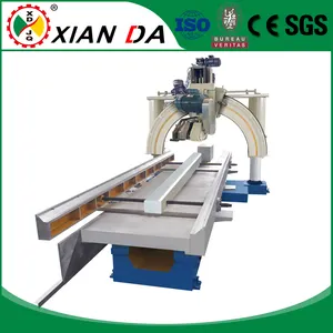 Xianda Otomatik Roman Ayağı Yuvası Kesme Makinesi/roma yuvası granit ve mermer kesme makinesi suppiler DLC-1400