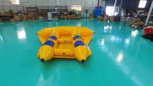 Sports acuatic summer Gae inflatable flying fish Banana Boat towables 4/6 seats - Product Image 3