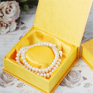 Imán de alta calidad caja de moda Cartera de almacenamiento de cajas de embalaje para <span class=keywords><strong>la</strong></span> pluma collar de perlas con imán - Product Image 4