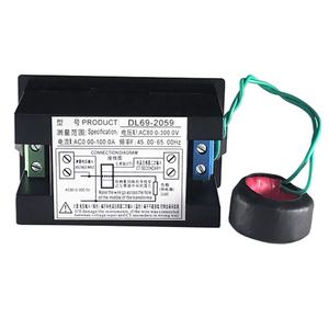 Multímetro Digital AC 80-300V 100A, Medidor de Voltaje y <span class=keywords><strong>Amperaje</strong></span>, Frecuencímetro 45.00-65.00Hz, Probador de Voltaje y <span class=keywords><strong>Amperaje</strong></span> CA, Monitor con Pantalla LED - Product Image 3